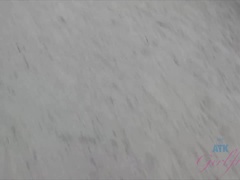 黒人, フェラチオ, 露出狂, オーガズム, ハメ撮り, 剃毛, オッパイの, 濡れ