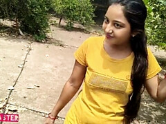 Hot Indian Village Girl Fucked Hard in Farm - Doggy Style Sex