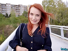 Gros cul, Grosse bite, Sucer une bite, En levrette, De plein air, Rousse roux