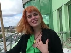 GERMAN SCOUT - REDHEAD TEENAGE KYLIE GET SHAG AT PUBLIC CASTING