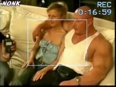 Bodybuilder Gets down and dirty Blonde