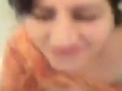 desi- very beautiful punjabi aunty sucking dick