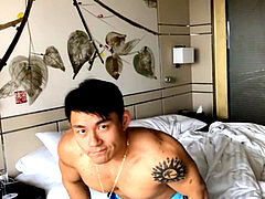 Asiatique, Homosexuelle, Solo, Tatouage