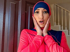 Sensual muslim angel Chloe Amour fucked in the reverse cowgirl pose