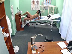 real euro nurse fucked by doctor until cum