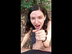 Lina Arian Joy enjoys sexy in the park