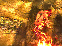 Skyrim - taming fire